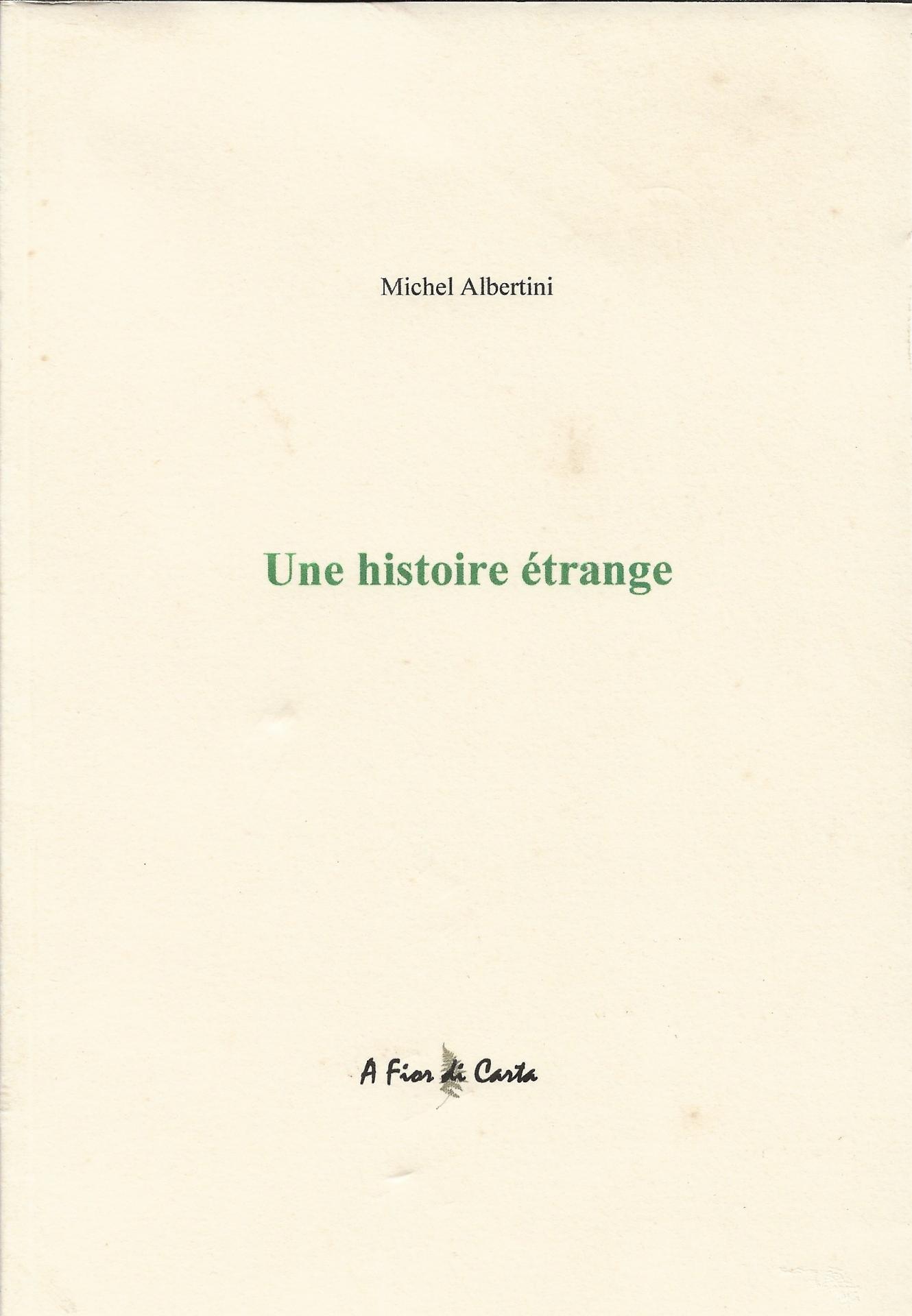 Couv 1ere une histoire etrange